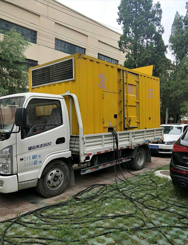 淄川发电车出租-柴油发电机组排烟系统设计要求及其考虑因素